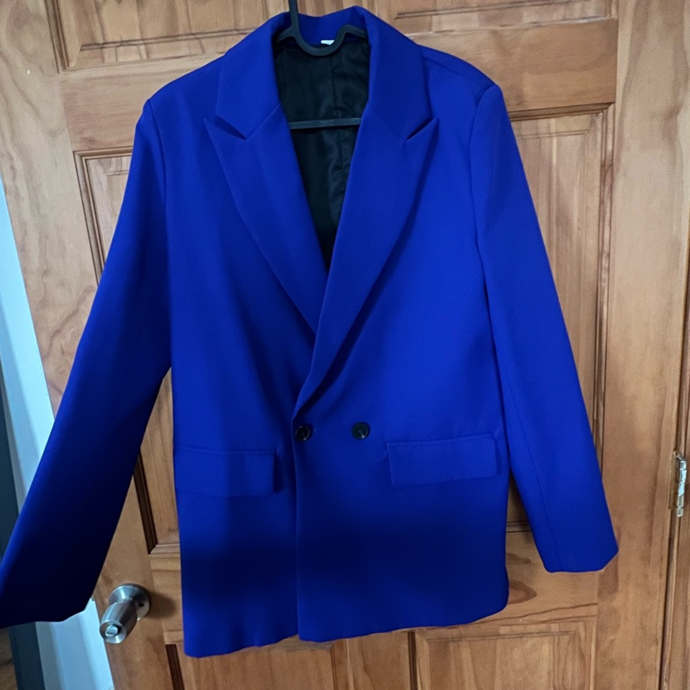 Oversized Blue Blazer